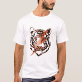 T-shirt Tigre Éclair Rapide (Devant)