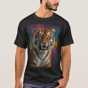 T-shirt Tigre en portrait