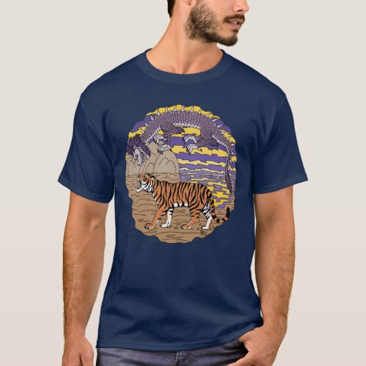 T-shirt Tigre et Dragon (Devant)