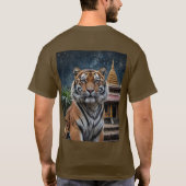 T-shirt Tigre et Temple (Dos)