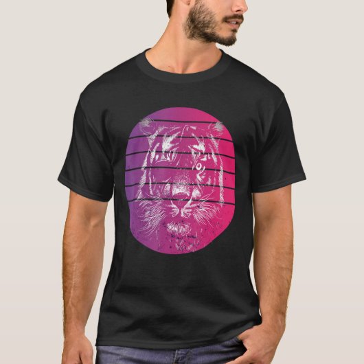 T-shirt Tigre Eyepatch (Devant)