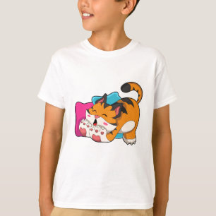 T-shirt Tigre fatigué
