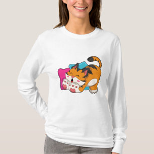 T-shirt Tigre fatigué