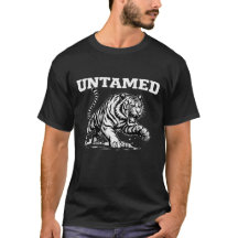 Tigre féroce et indompté en attaque - Faune sauvag