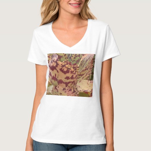 T-shirt Tigre feuille 11 (Devant)