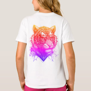 T-shirt Tigre futuriste