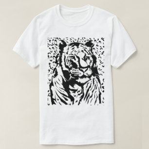 T-shirt Tigre Gras & Fierce - Exclusive Main-Drawn