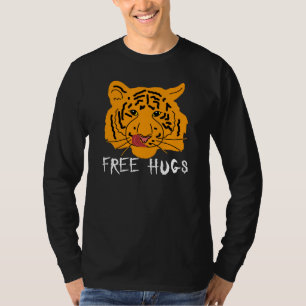 T-shirt Tigre - Hugs libres foncés
