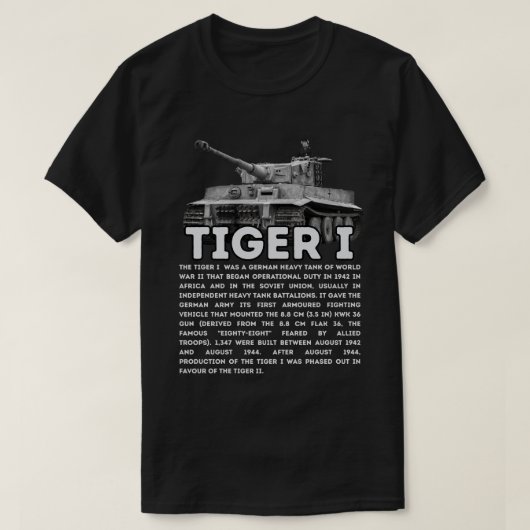 T-shirt Tigre Ier (Design devant)
