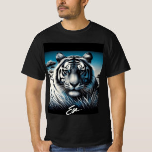 T-shirt Tigre imprimé sur un tee-shirt
