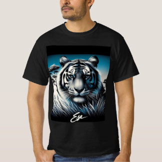 T-shirt Tigre imprimé sur un tee-shirt