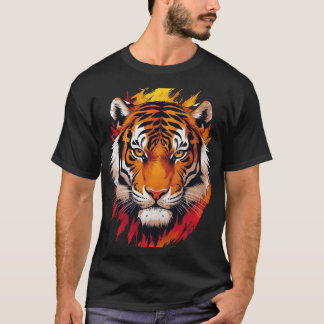 T-shirt Tigre majestueux- symbole de puissance, de courage