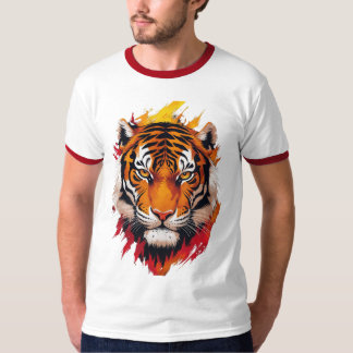 T-shirt Tigre majestueux- symbole de puissance, de courage