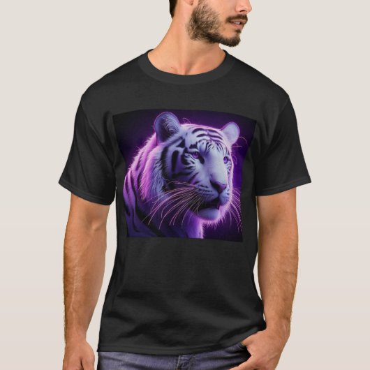 T-shirt Tigre royal de Purple Reign (Devant)