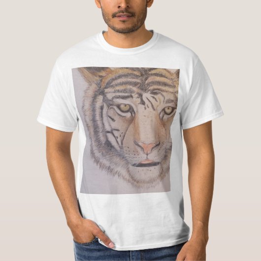T-shirt tigre sauvage (Devant)