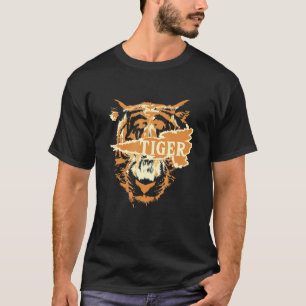 T-shirt Tigre sauvage prédateur Kingstiger Tigre de Sibéri
