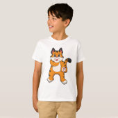 T-shirt Tigre silencieux (Devant entier)