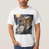 T-shirt Tigre spatial (Devant)
