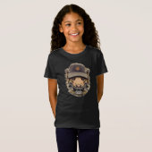 T-Shirt Tigre surfant (Devant entier)