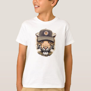 T-shirt Tigre surfant