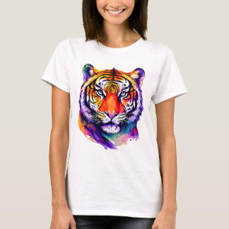 T-shirt Tigre – Tee-shirt Graphique Animaux Sauvag
