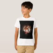 T-shirt Tigre - Wild Big Cats Art (Devant entier)