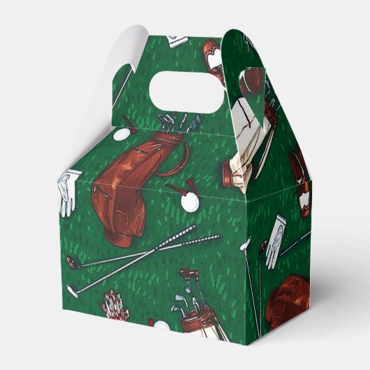 T-shirt Tijd Golfgevel Bedankdoosjes (Voorkant Zijde)