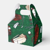 T-shirt Tijd Golfpatroon Favor Box Bedankdoosjes (Achterkant)