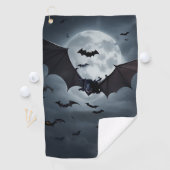 T-shirt tijd met een twist: Halloween-thema golfha Golfhanddoek (Insitu)