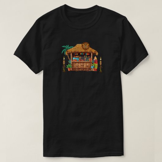 T-shirt Tiki Bar (Design devant)