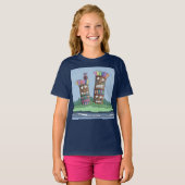 T-shirt Tiki Bird Rosebud (Devant entier)