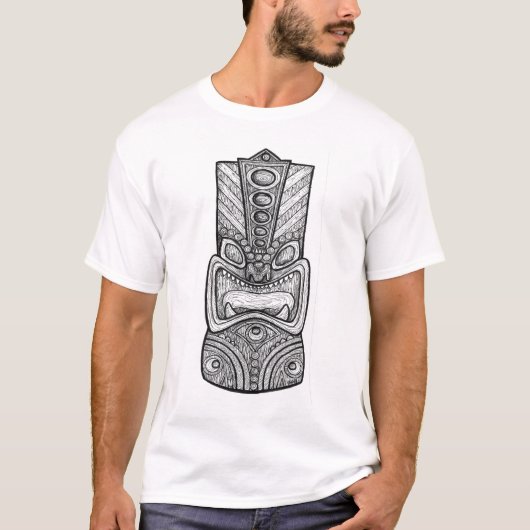 T-shirt Tiki dieu (Devant)