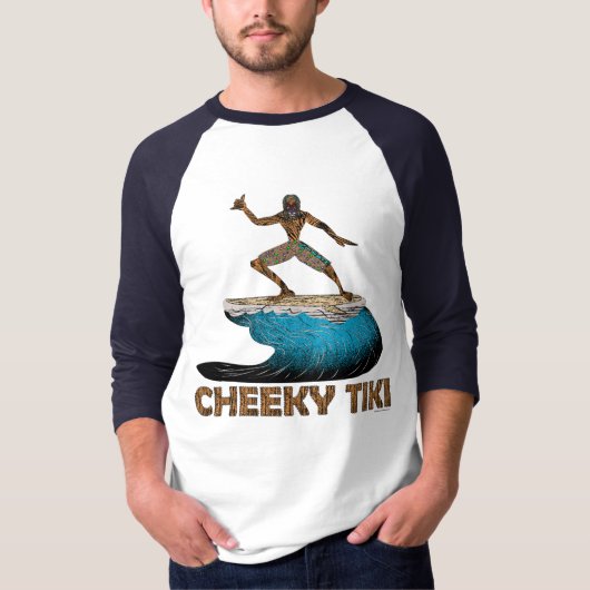 T-shirt Tiki impertinent (Devant)