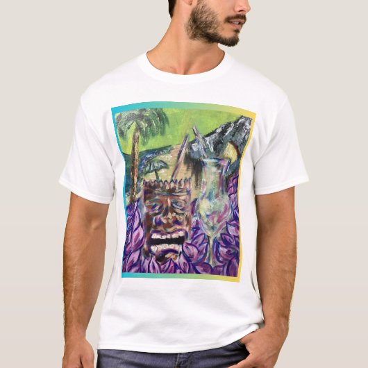 T-shirt Tiki & Luau (Devant)