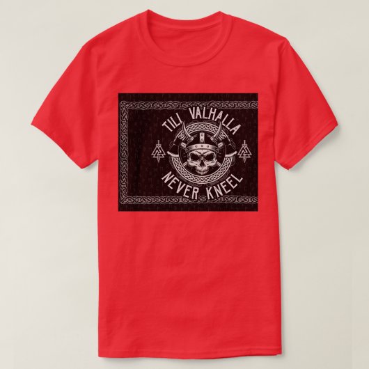 T-shirt Til Valhalla 2 (Design devant)