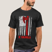 T-shirt Til Valhalla Viking Man - Mythologie normande (Devant)