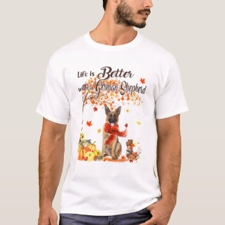 T-shirt Tilleul Shepherd allemand