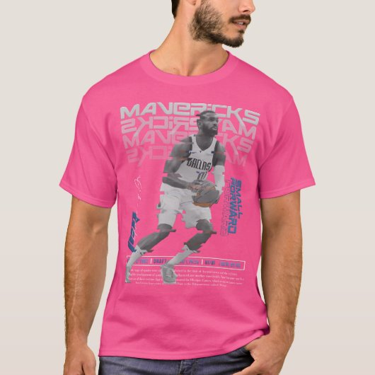 T-shirt Tim Hardaway Basket Art Mavericks (Devant)