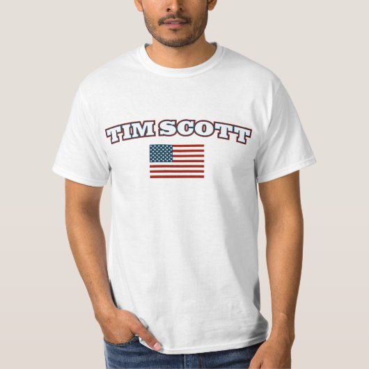 T-shirt Tim Scott pour l'Amérique (Devant)