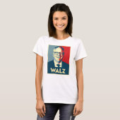 T-shirt Tim Walz (Devant entier)