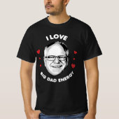 T-shirt Tim Walz Big Dad Energy (Devant)