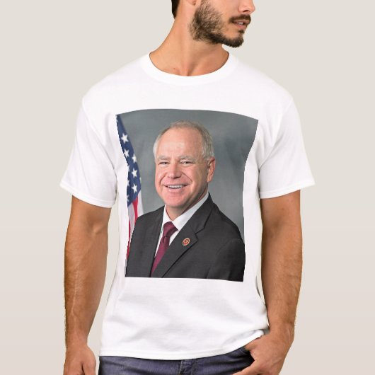 T-shirt Tim Walz VP (Devant)