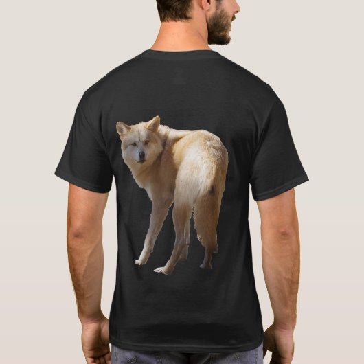 T-shirt Timber Wolf dark shirt (Dos)