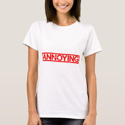 T-shirt Timbre agaçant (Devant)