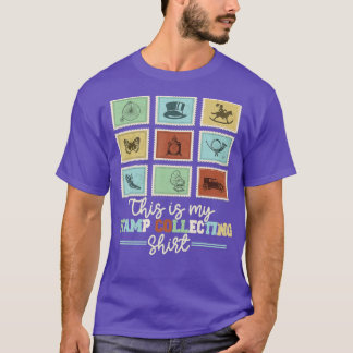 T-shirt Timbre Collecte Collecteur Drôle Hommes Femmes Phi