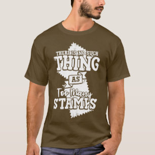 T-shirt Timbre Collecte Collector Philatelist Cadeau