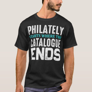 T-shirt Timbre Collector Cadeau Philatélique Amusant Timbr