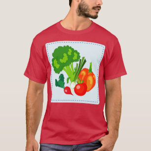 T-shirt Timbre Cute Veggie 2