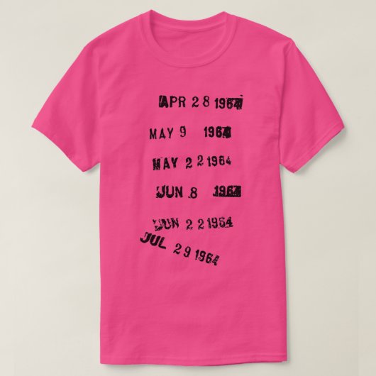 T-shirt Timbre de bibliothèque dernier extrait (Design devant)