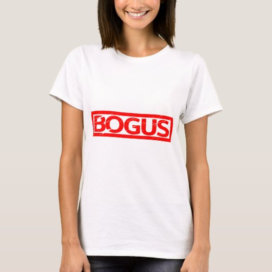 T-shirt Timbre de Bogus (Devant)